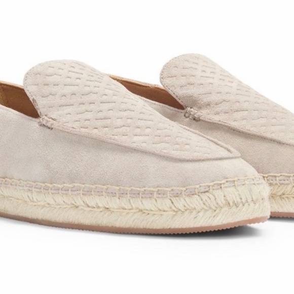 Boss men’s Cream Espadrilles - Picture 2 of 2
